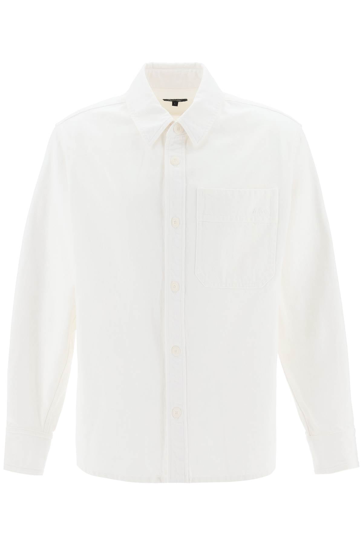 A.p.c. basile brodée overshirt