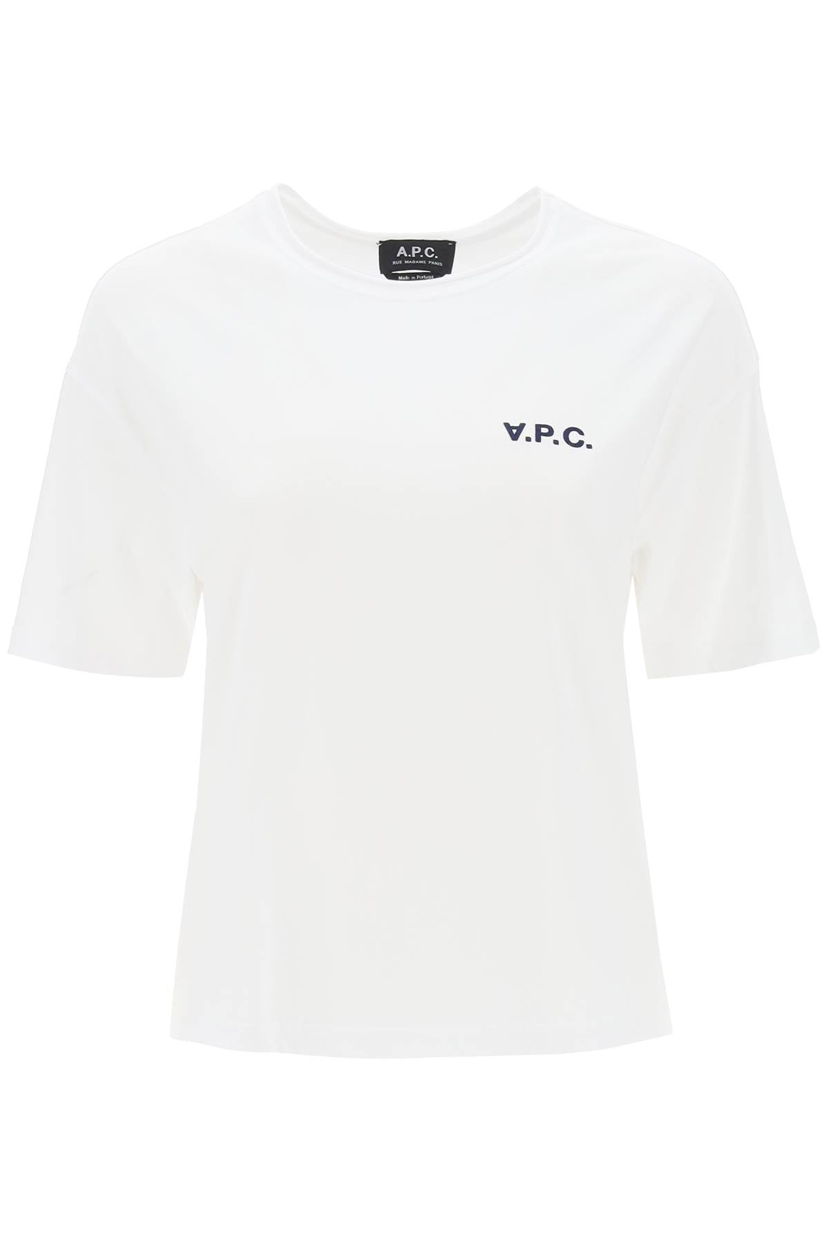 A.p.c. 'carol' boxy t-shirt with logo print