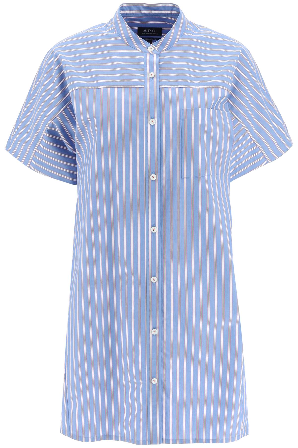 A.p.c. 'sharon' poplin mini dress