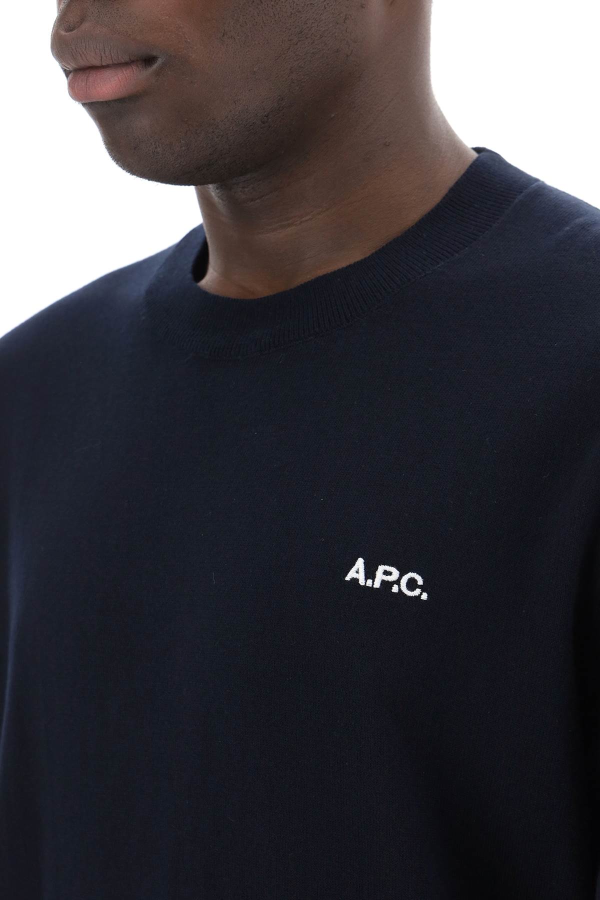 A.p.c. melville cotton crewneck pullover
