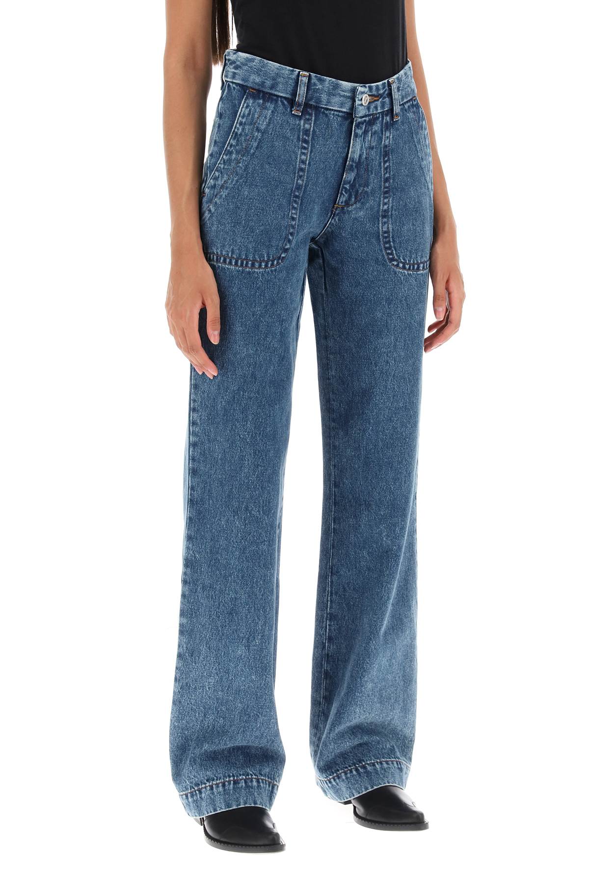 A.p.c. seaside wide leg jeans