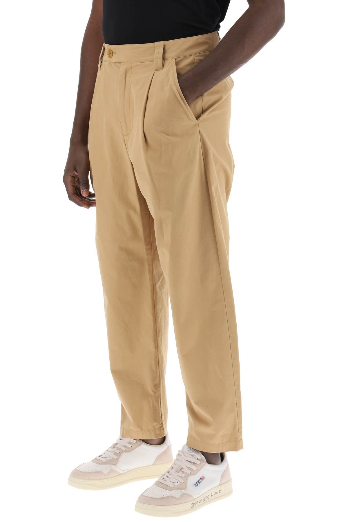 A.p.c. renato loose pants with pleats