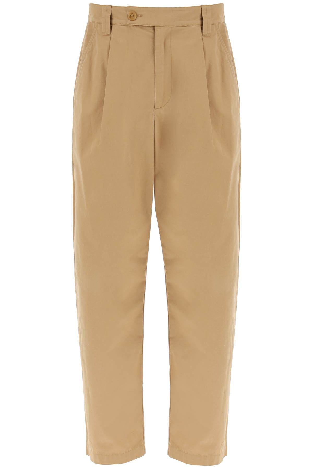 A.p.c. renato loose pants with pleats