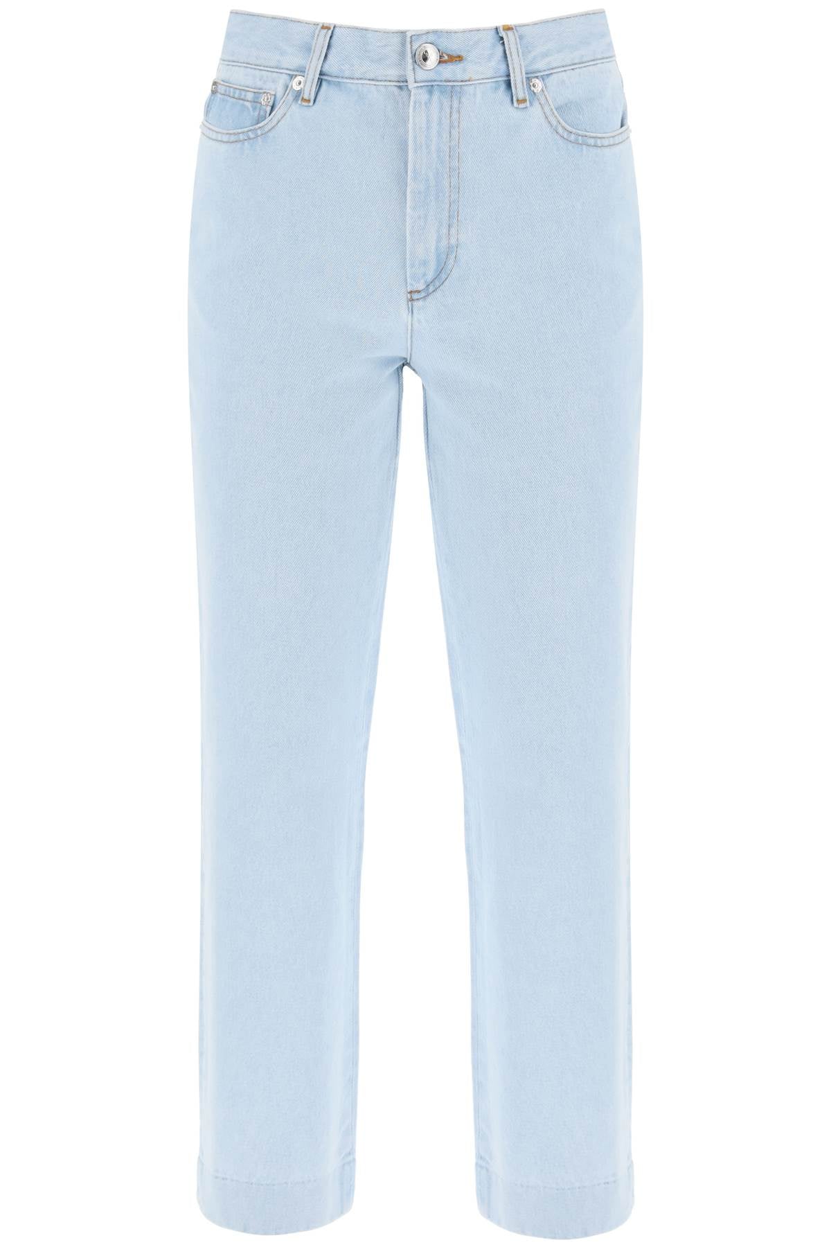 A.p.c. new sailor straight cut cropped jeans