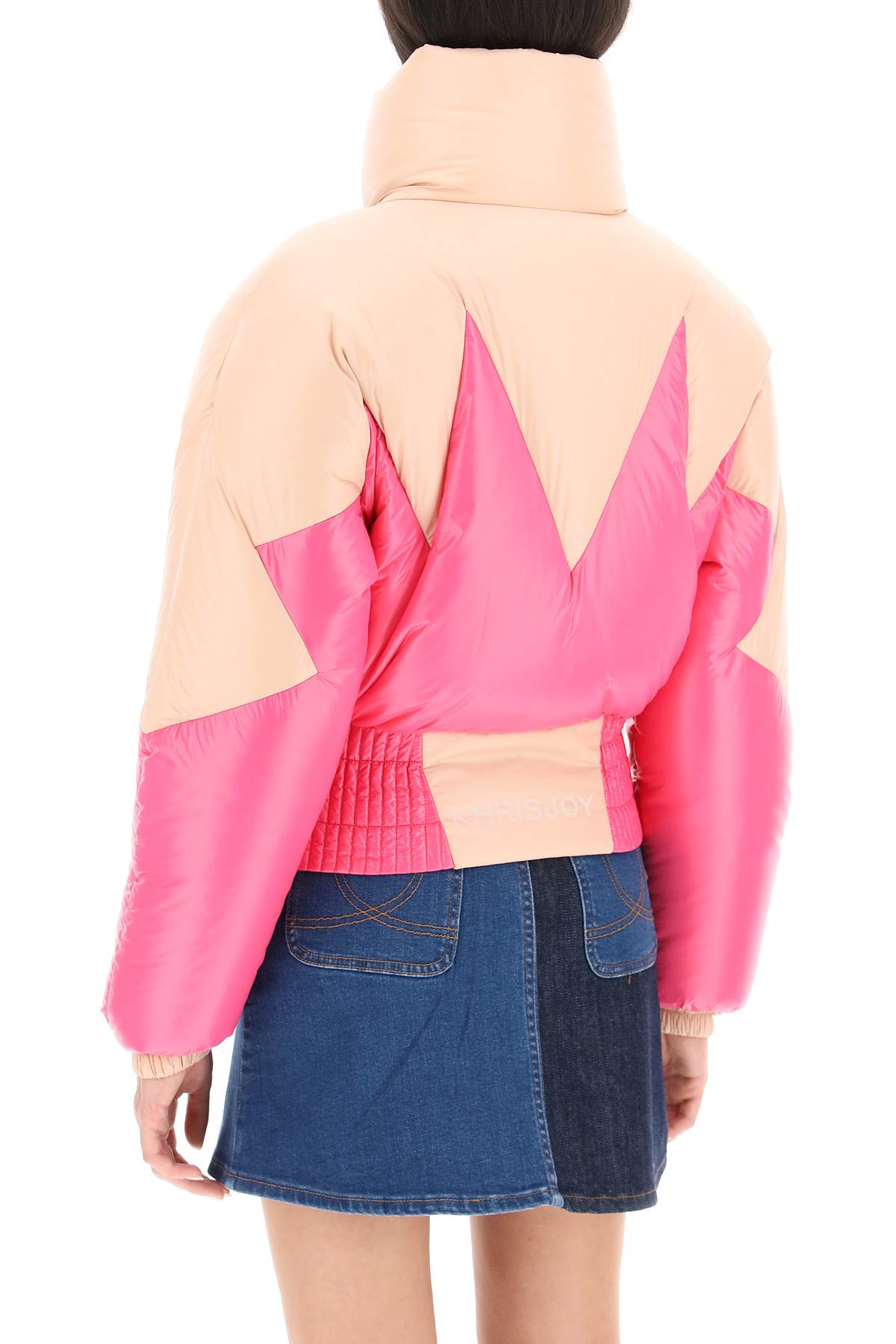 Khrisjoy 'puff peak' cropped puffer jacket