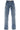 Des phemmes straight cut jeans with rhinestones