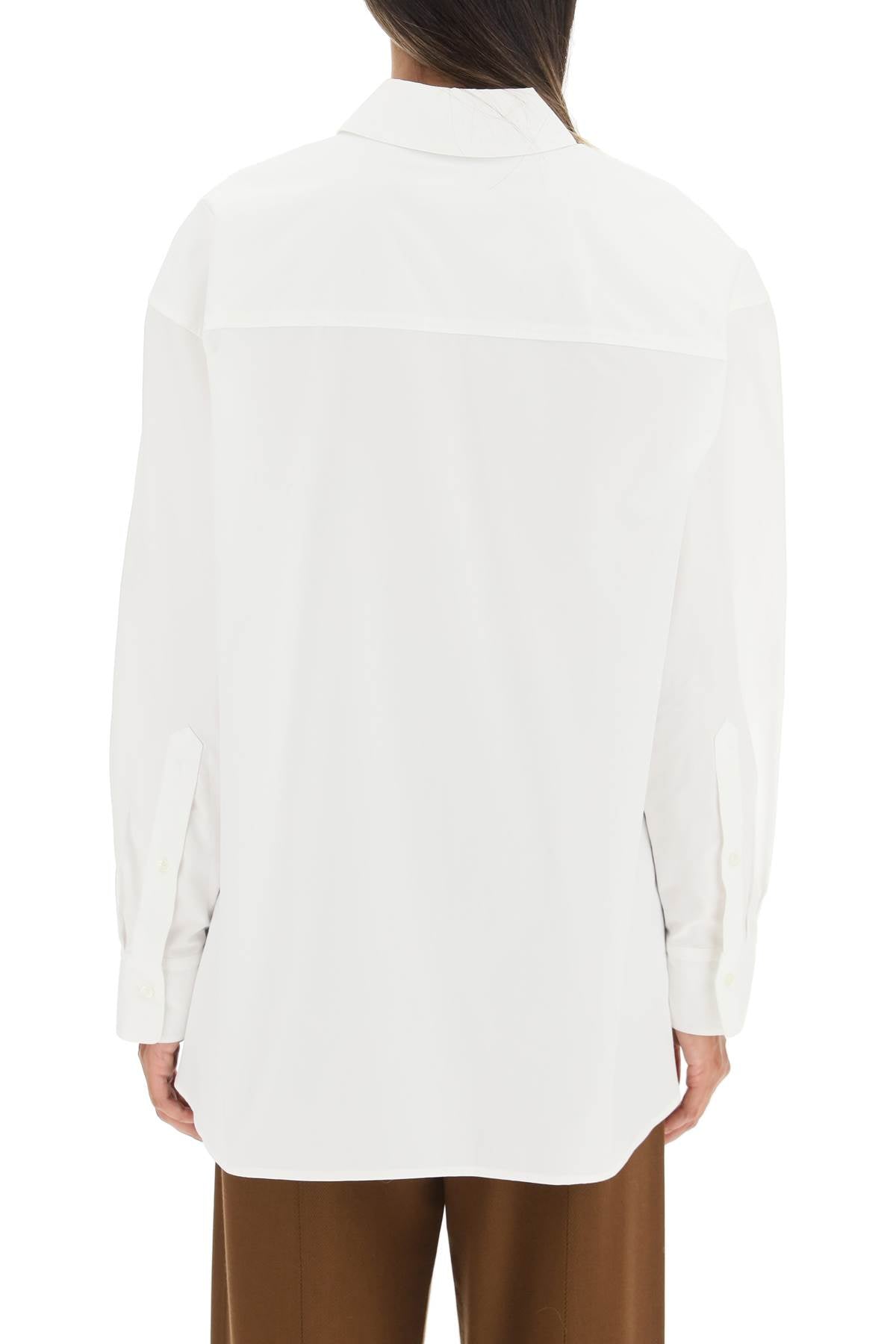 Loulou studio espanto oversized cotton shirt