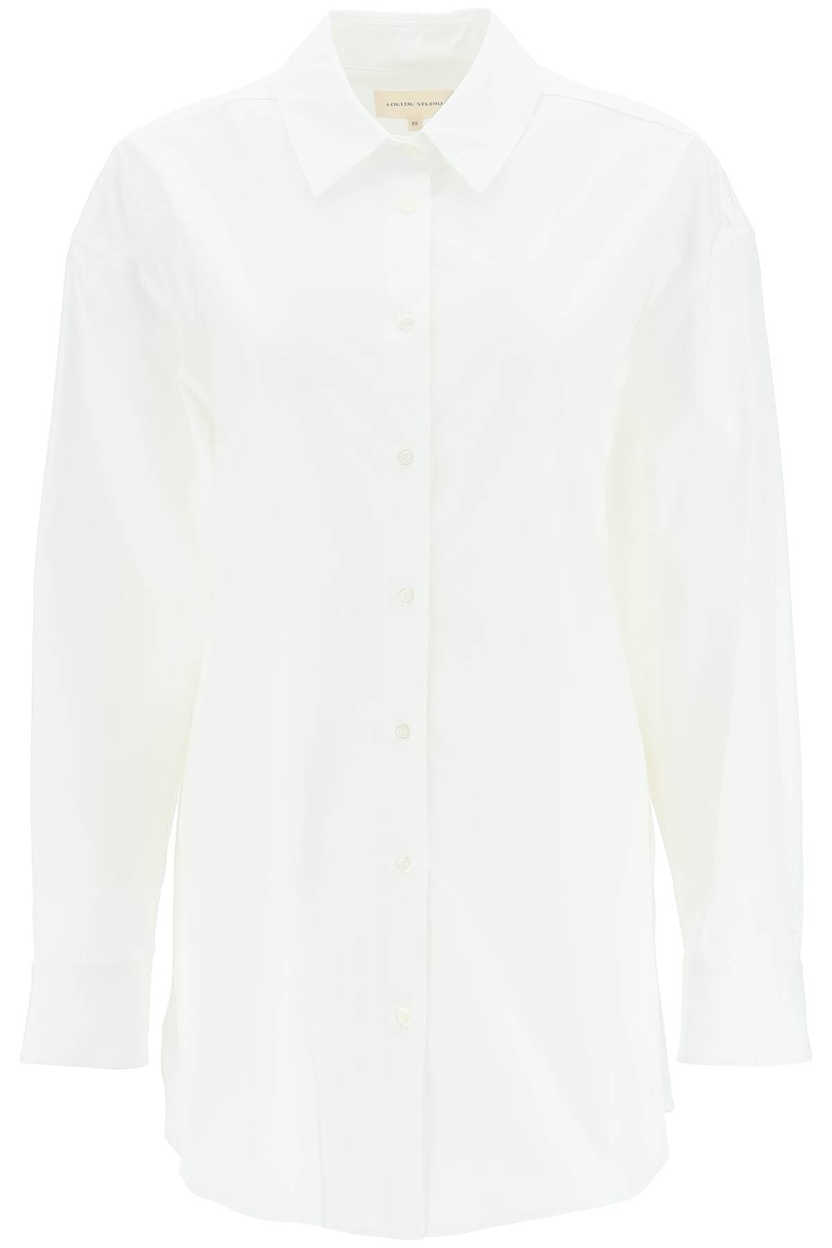 Loulou studio espanto oversized cotton shirt