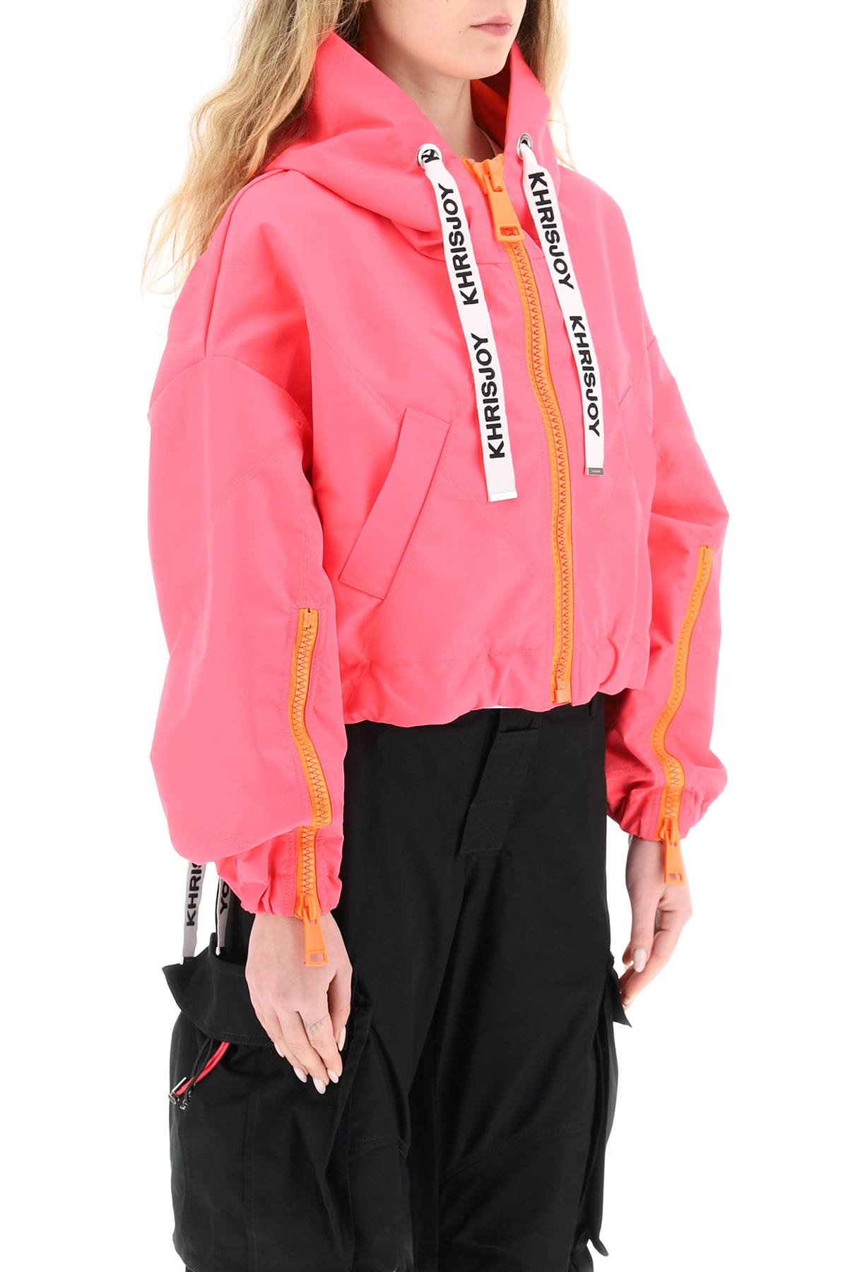 Khrisjoy khris crop windbreaker jacket