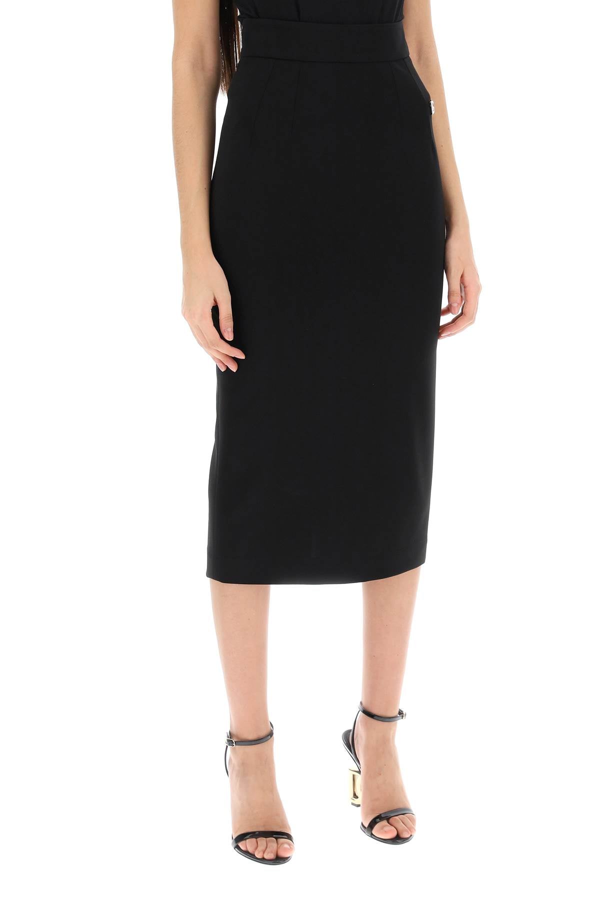 Dolce & gabbana milano-stitch pencil skirt