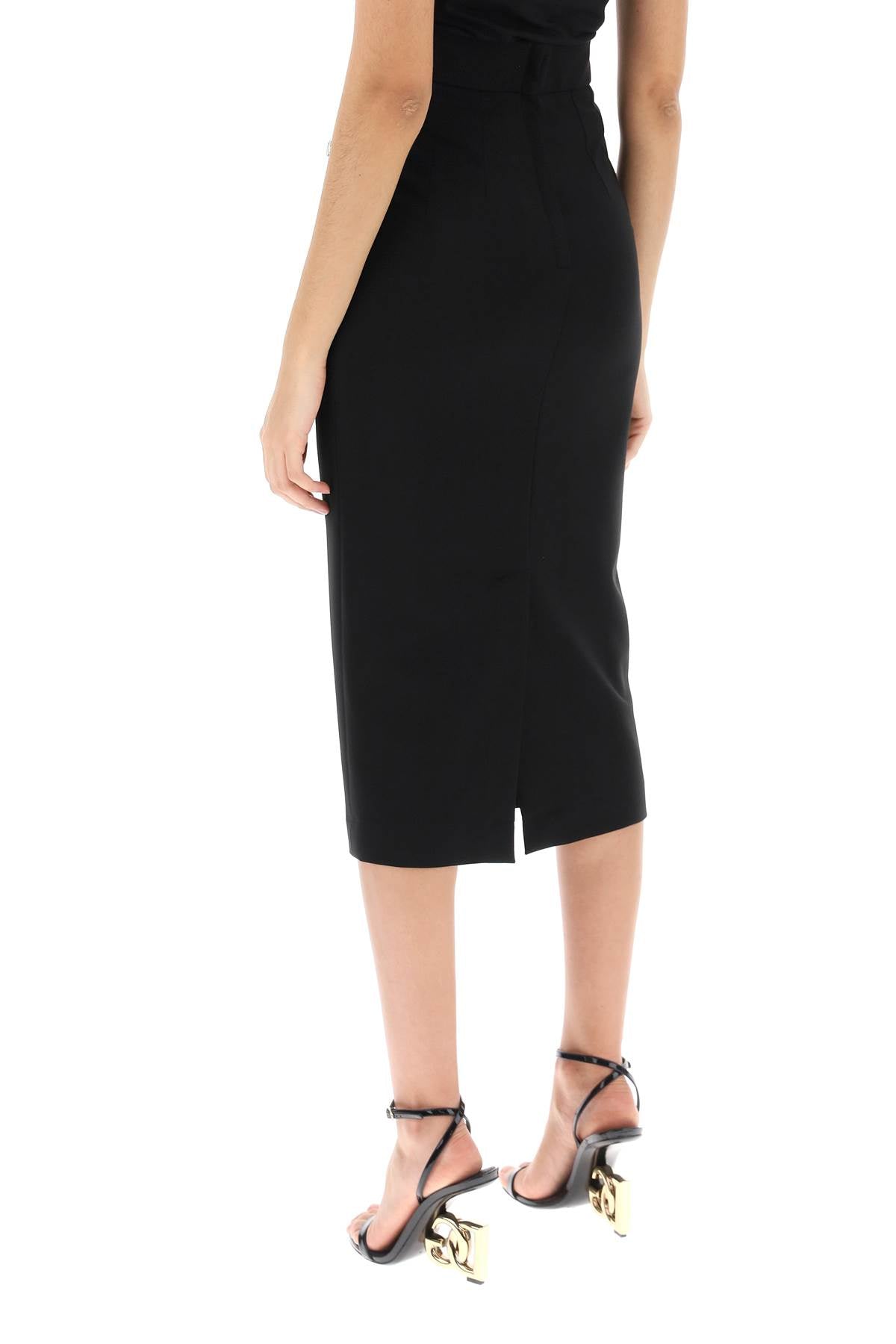 Dolce & gabbana milano-stitch pencil skirt