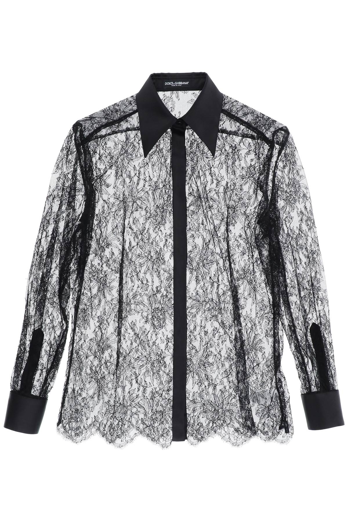 Dolce & gabbana chantilly lace shirt