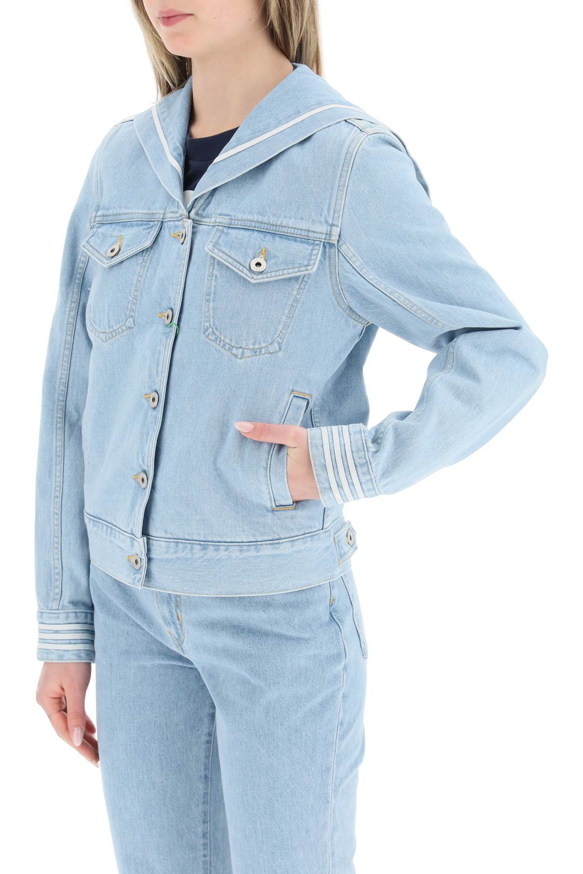 Kenzo 'kenzo sailor' denim jacket