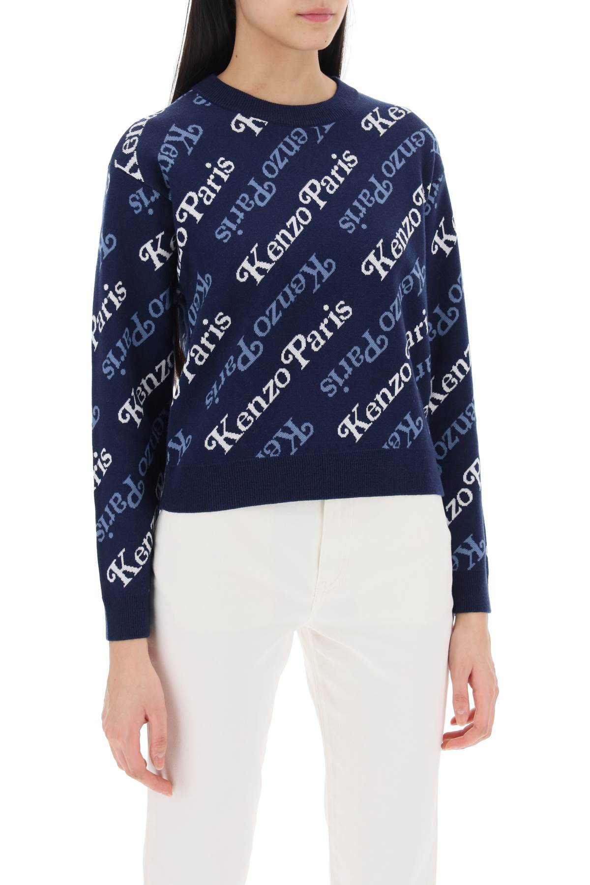 Kenzo sweater with logo pattern