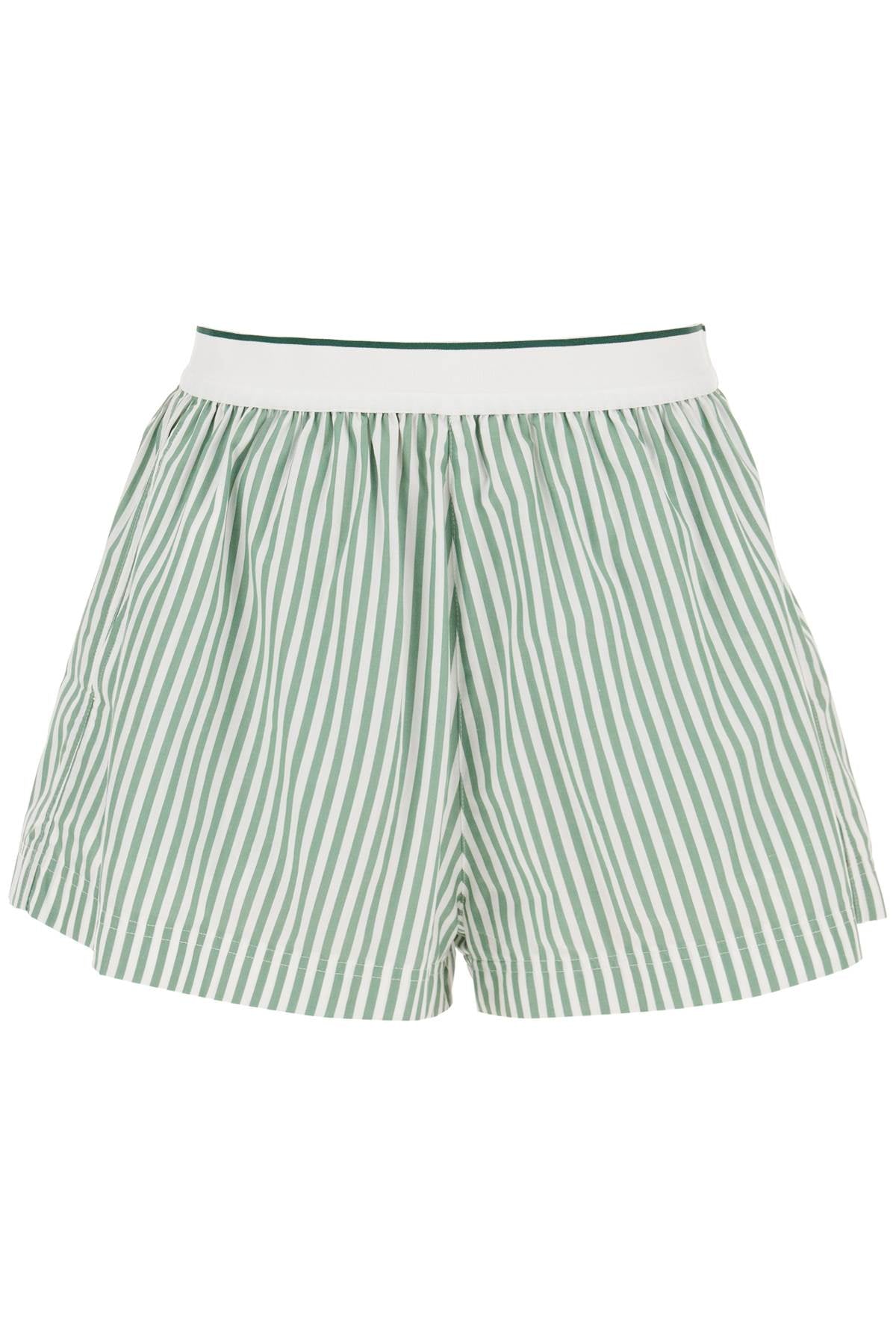 Lacoste striped cotton shorts