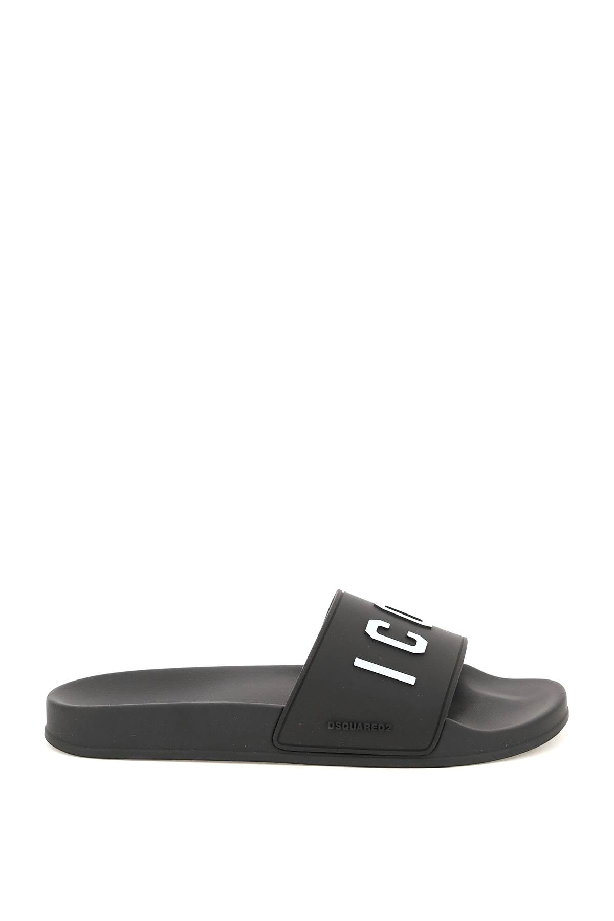 Dsquared2 icon rubber slides