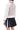 Thom browne zip-up cardigan in striped tweed
