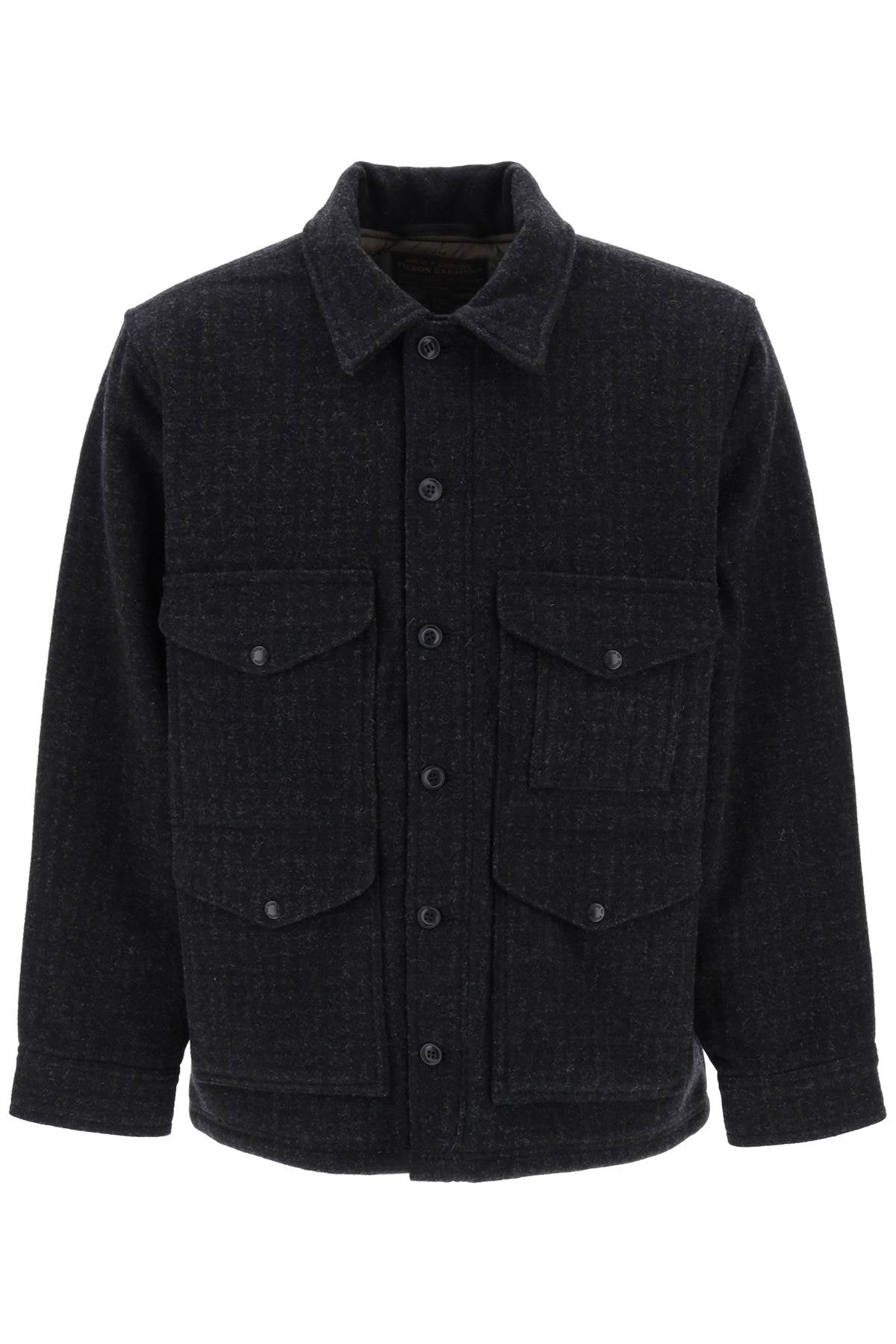 Filson padded mackinaw wool cruiser jacket