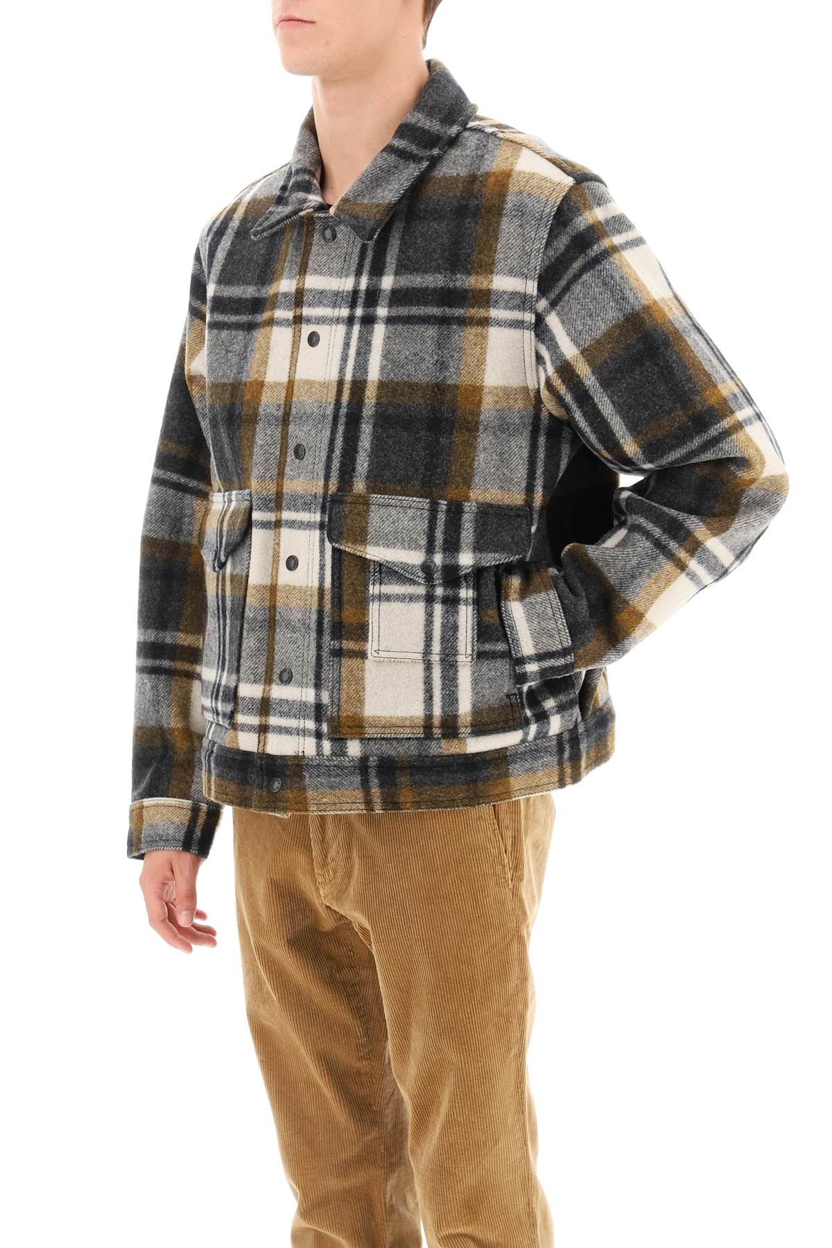 Filson mackinaw wool overshirt