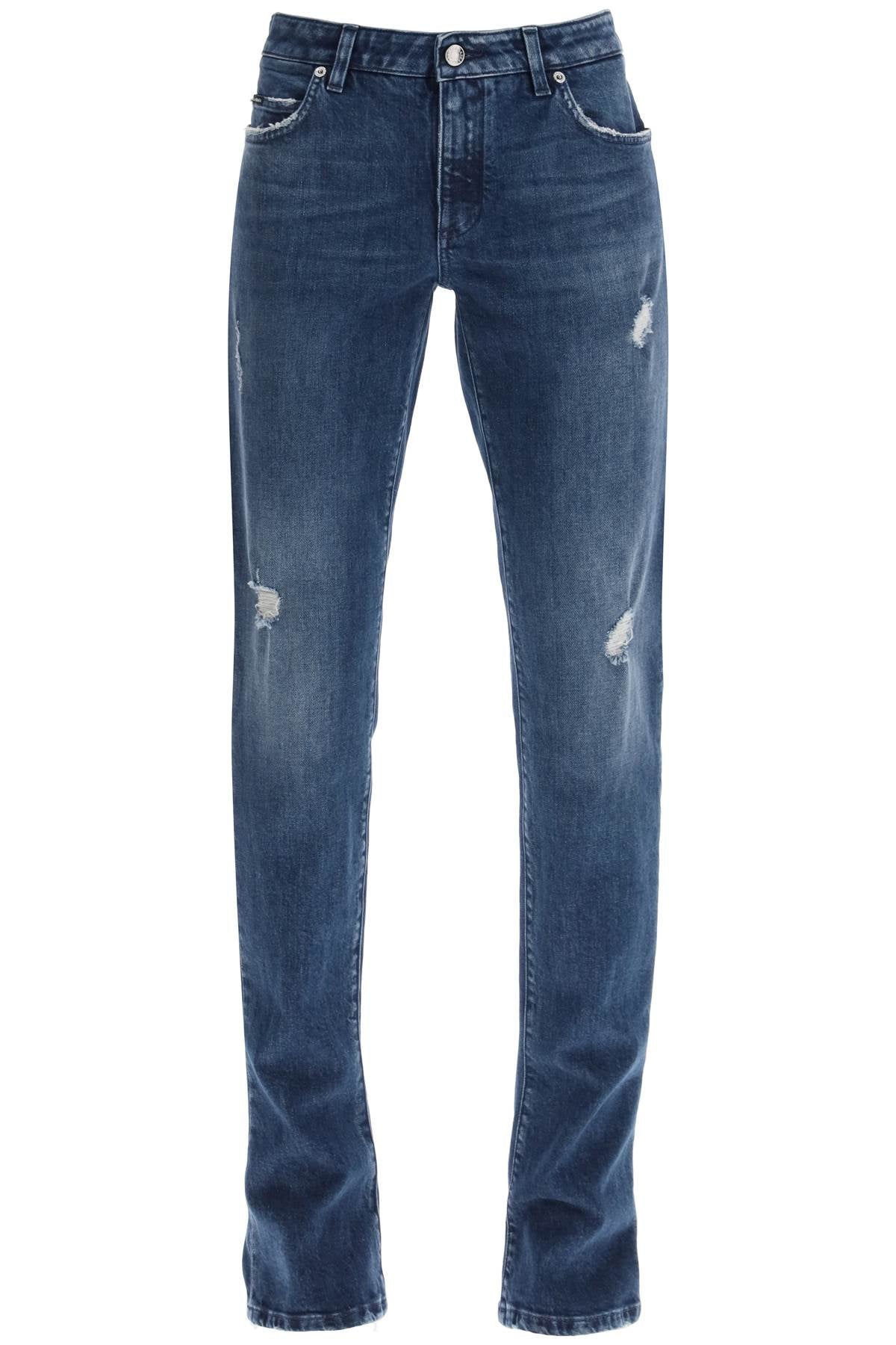 Dolce & gabbana low rise trumpet jeans