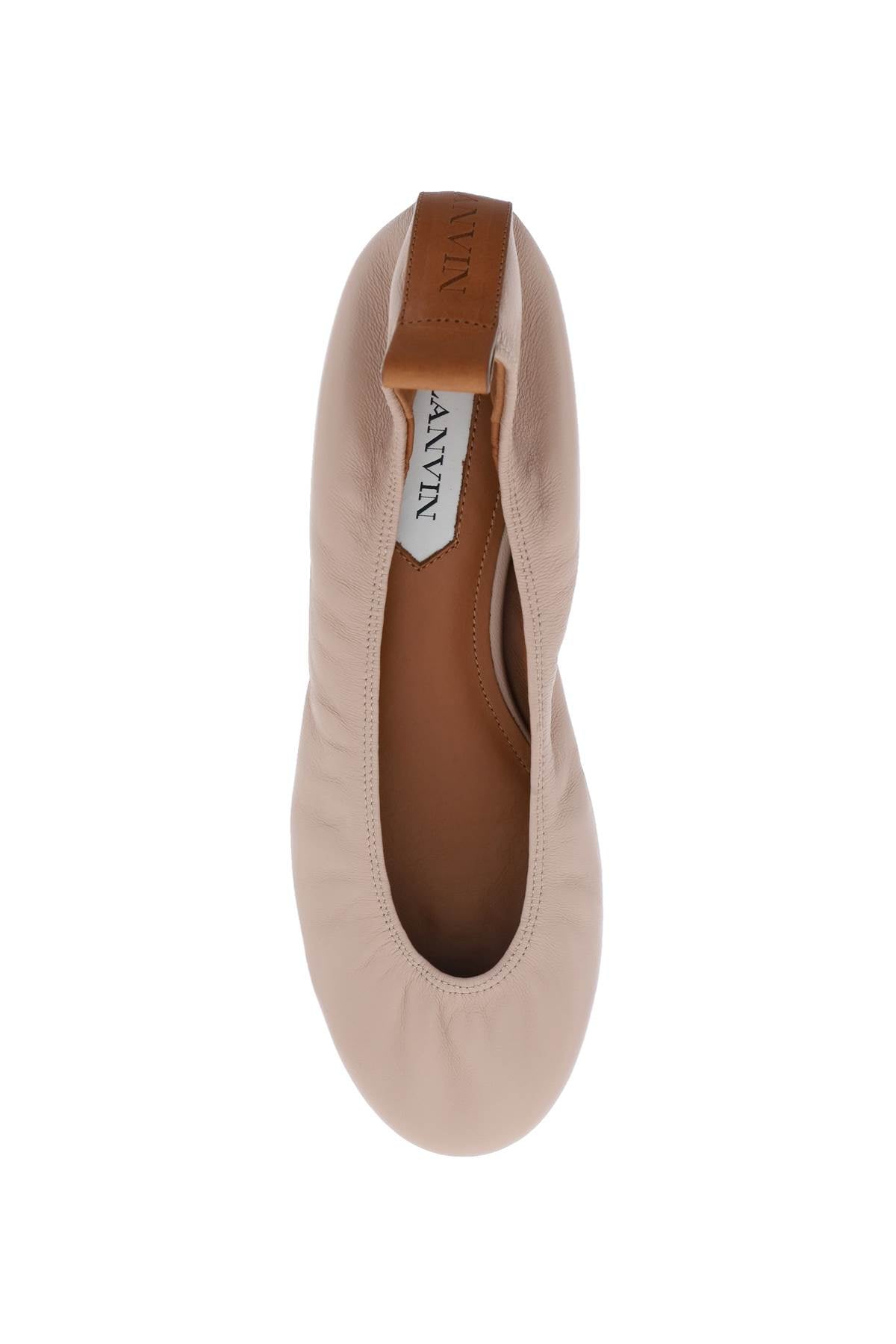 Lanvin the leather ballerina flat