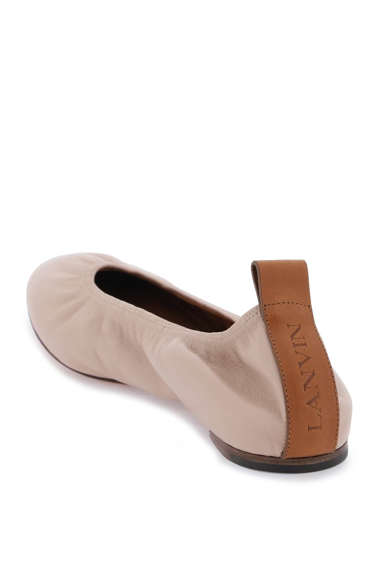 Lanvin the leather ballerina flat