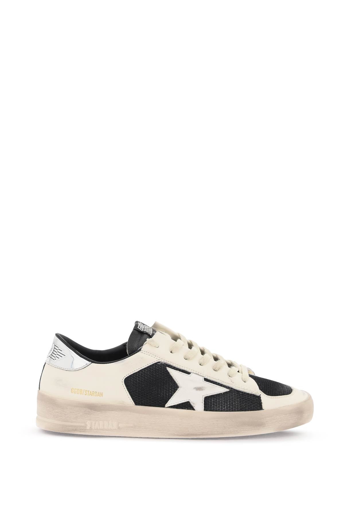 Golden goose mesh and leather stardan sneakers