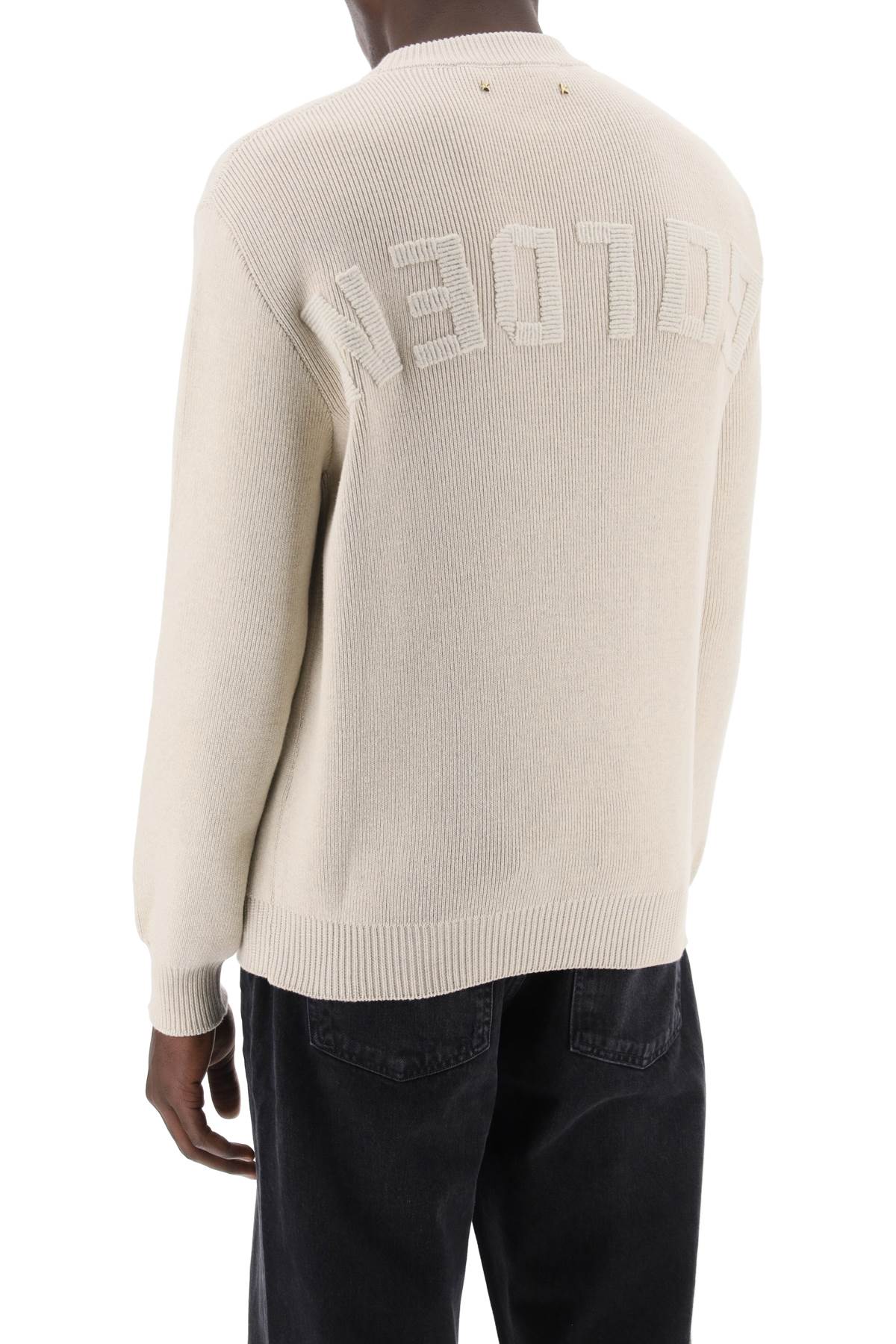 Golden goose davis cotton rib sweater