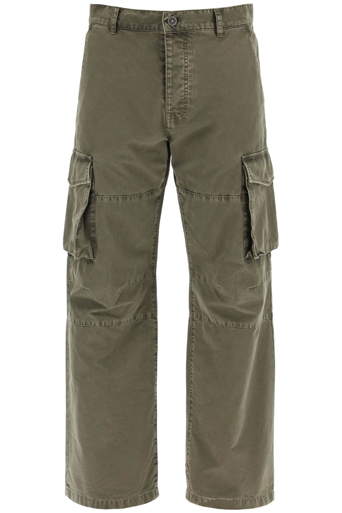 Golden goose cargo canvas pants for men