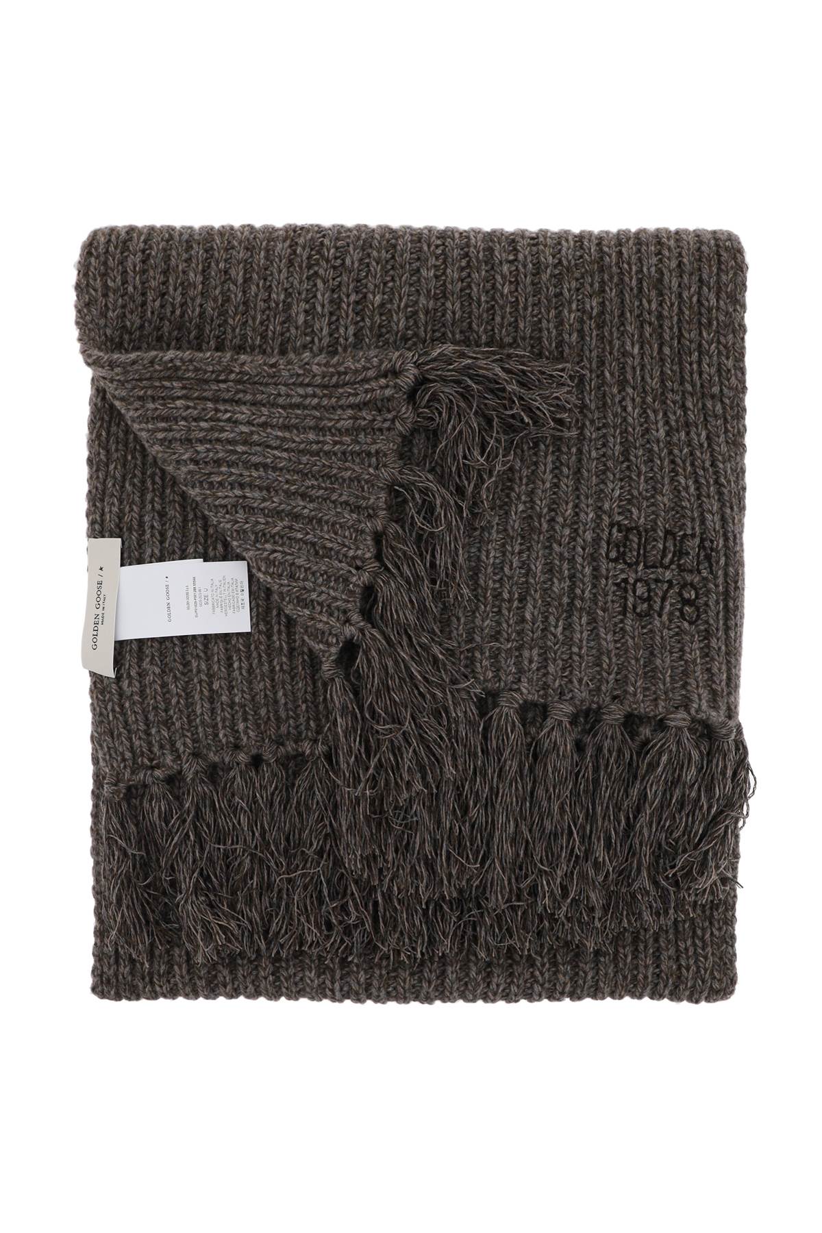 Golden goose journey wool and cashmere scarf