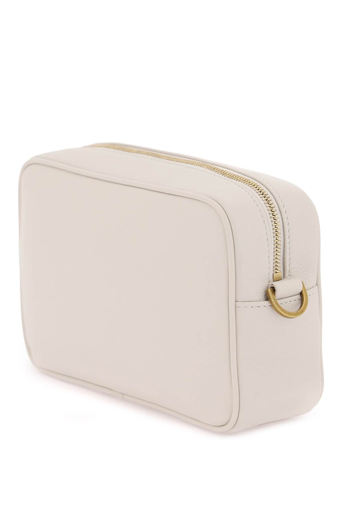 Golden goose leather crossbody star bag