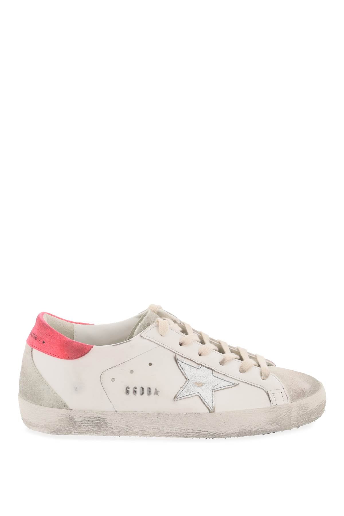 Golden goose "used leather super-star sneakers