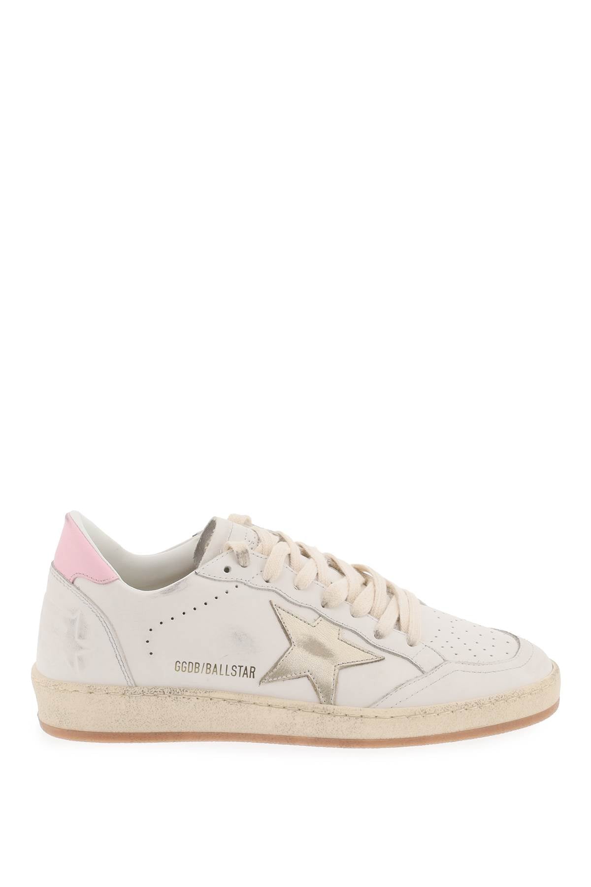 Golden goose leather ball star sneakers in