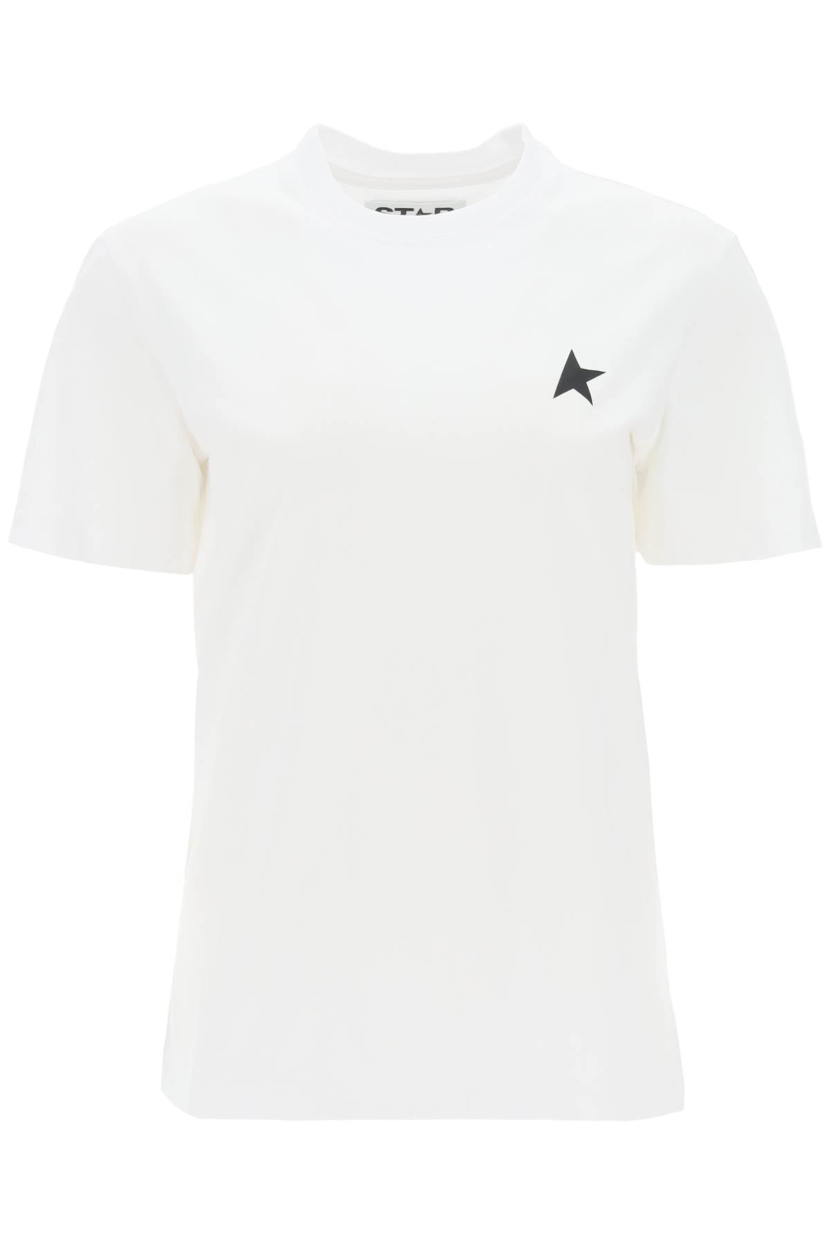 Golden goose regular t-shirt with star logo
