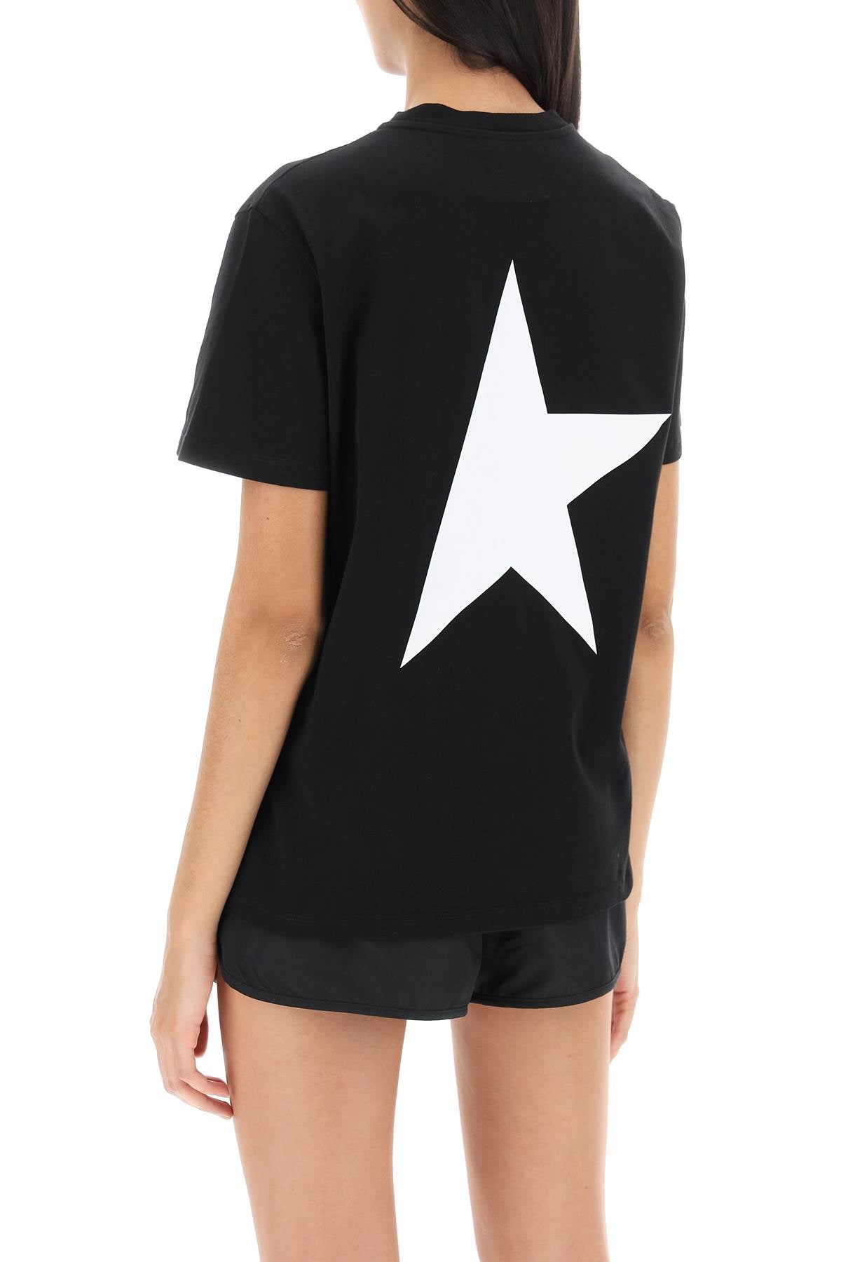 Golden goose t-shirt with star print
