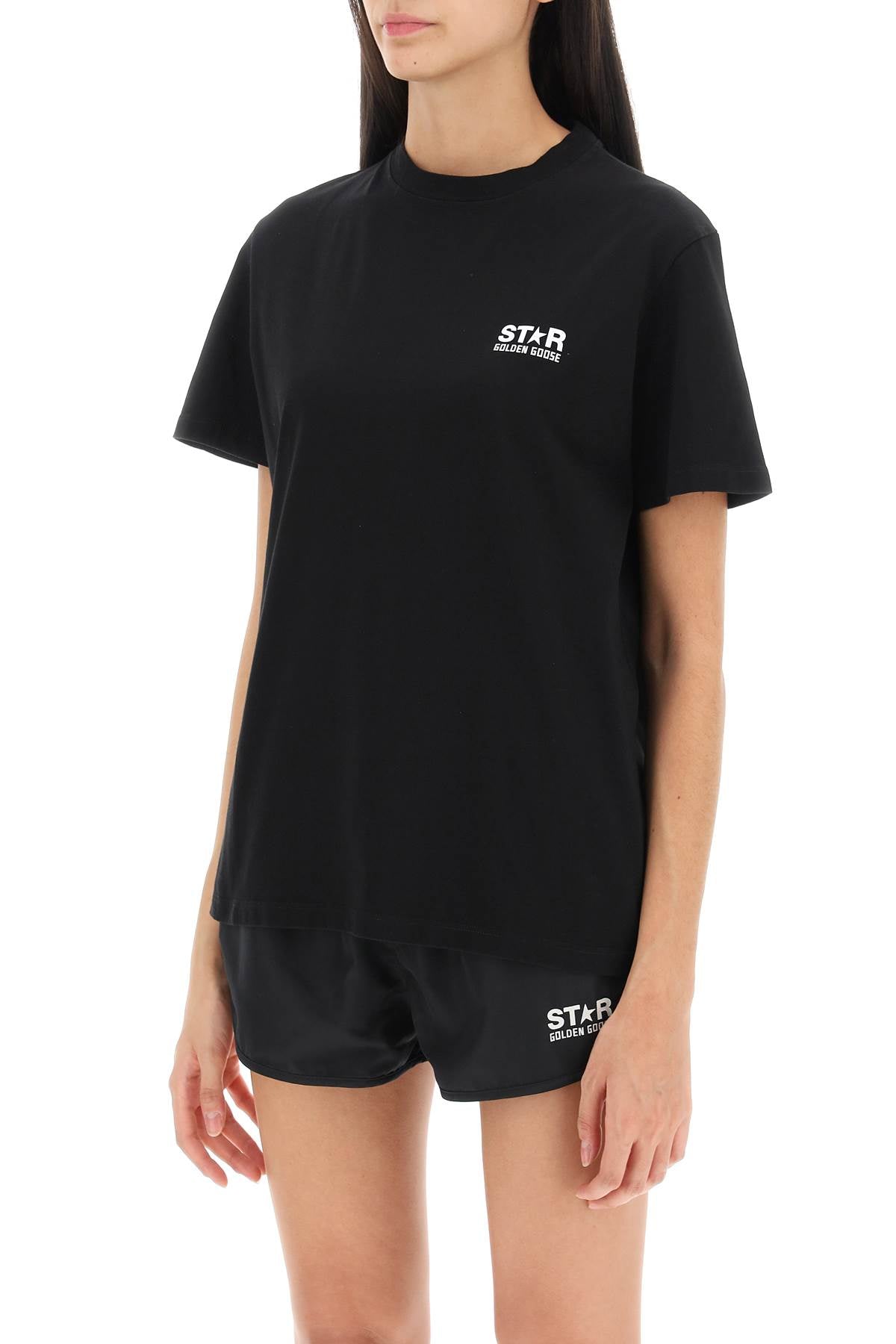 Golden goose t-shirt with star print