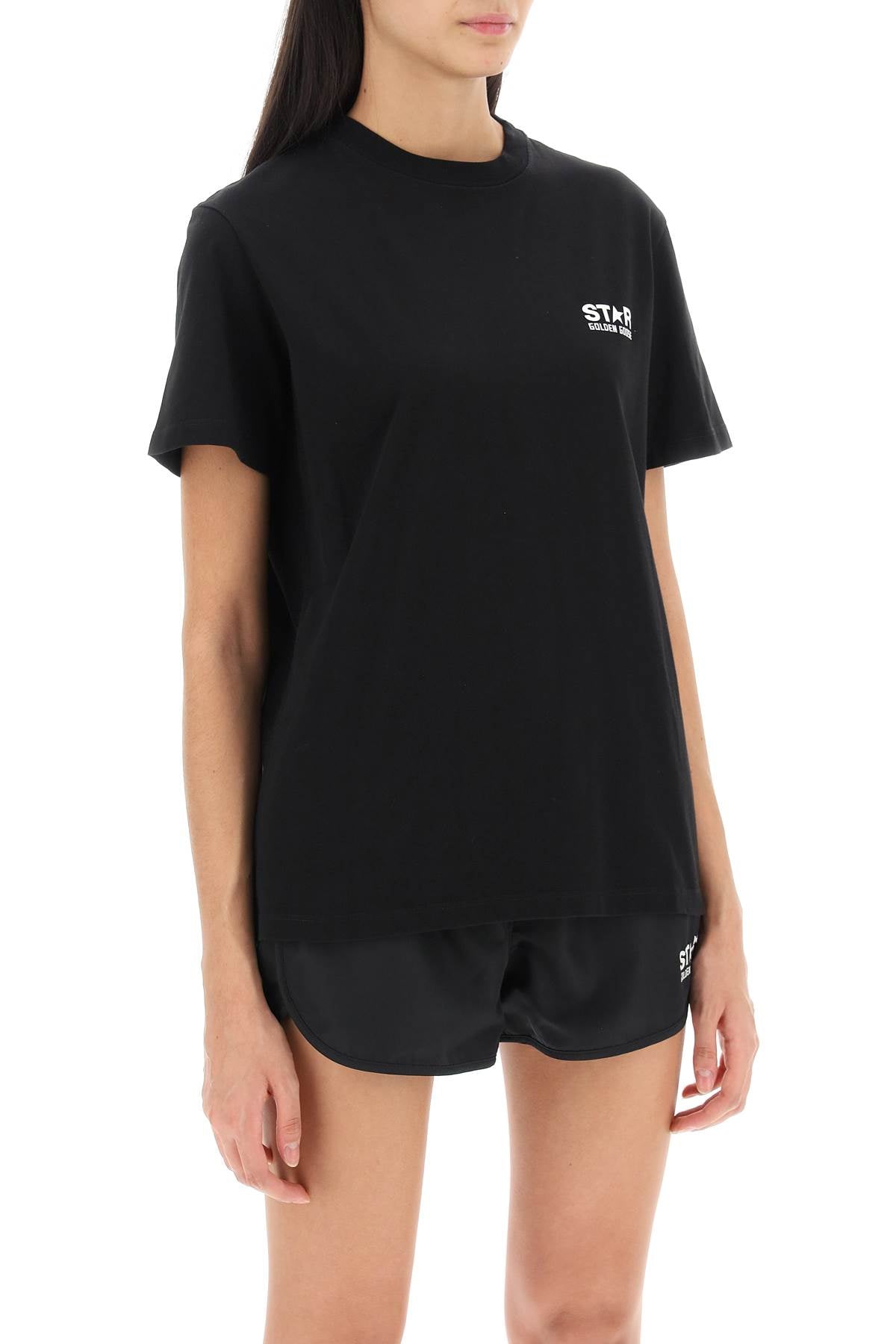 Golden goose t-shirt with star print