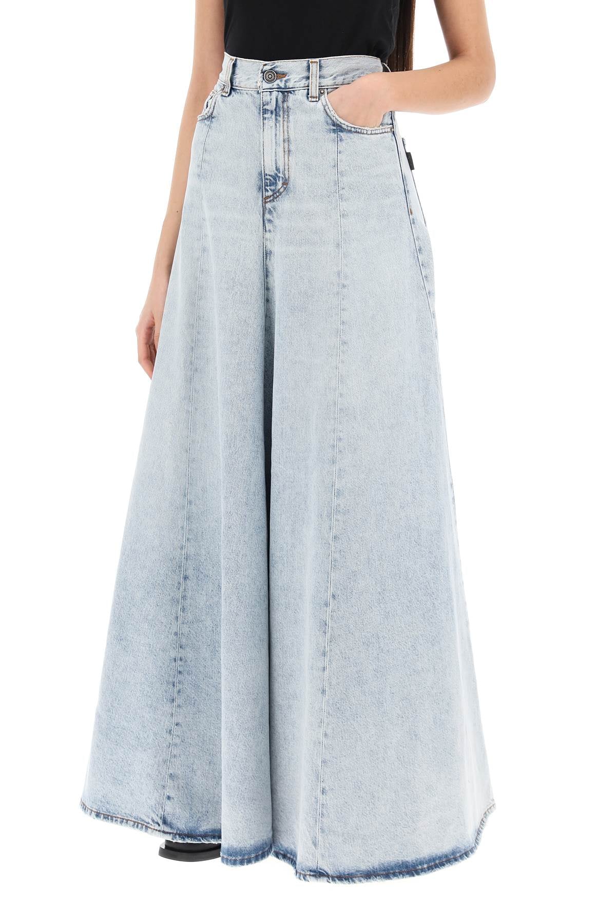 Haikure serenity maxi circular skirt