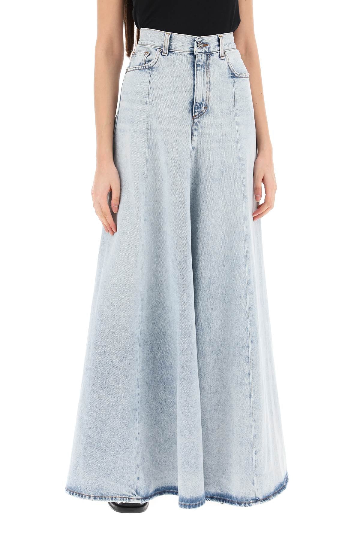 Haikure serenity maxi circular skirt