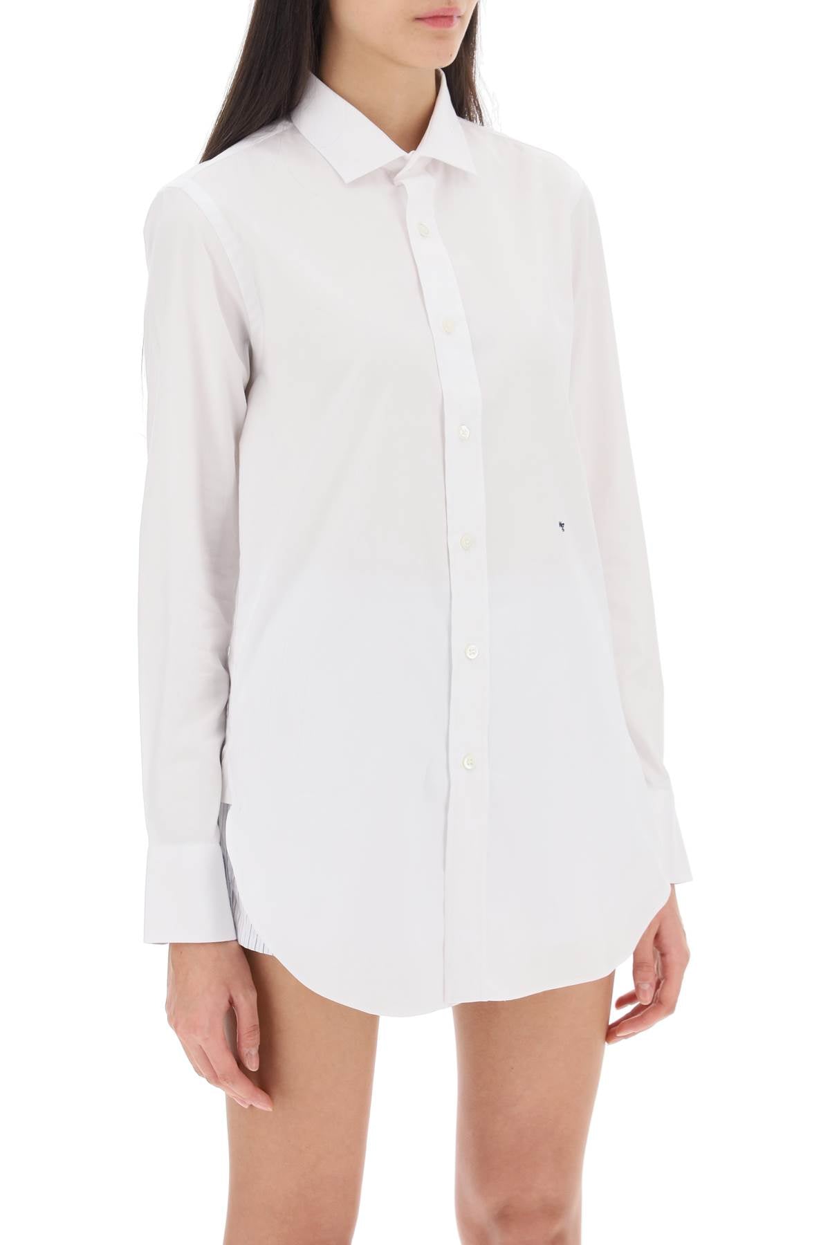 Homme girls cotton twill shirt