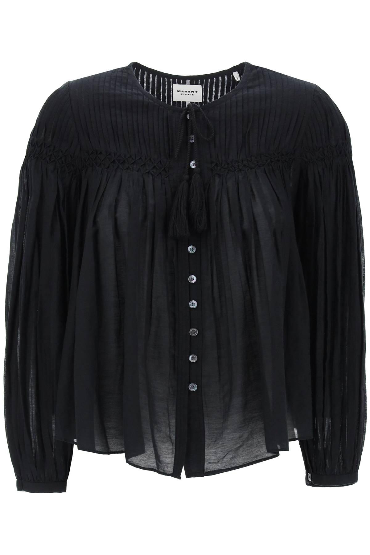 Isabel marant etoile "cotton abadi blouse for