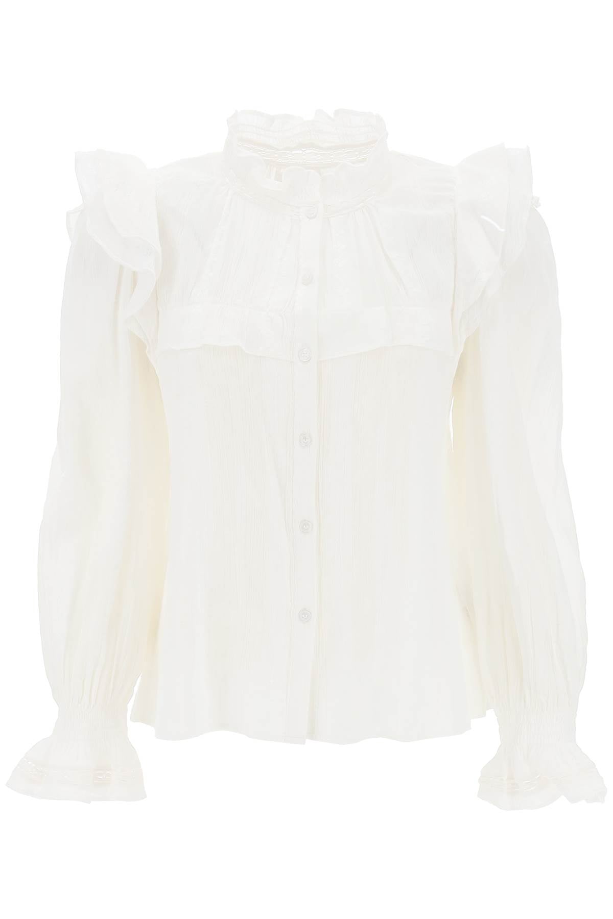 Isabel marant etoile jatedy shirt with jacquard details