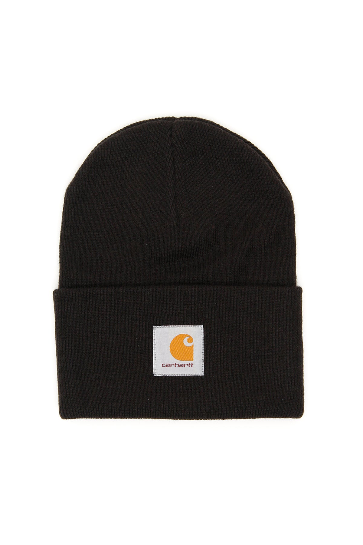 Carhartt wip beanie hat with logo patch