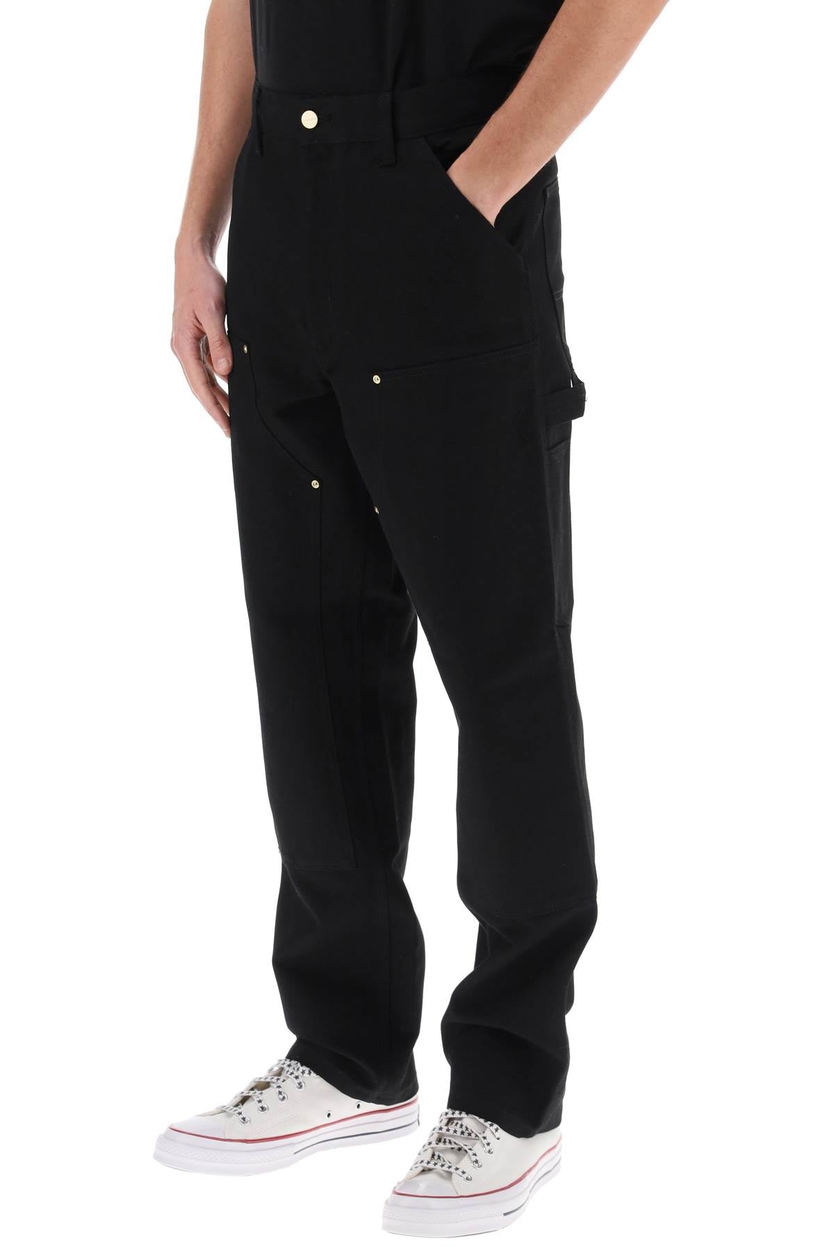 Carhartt wip organic cotton double knee pants