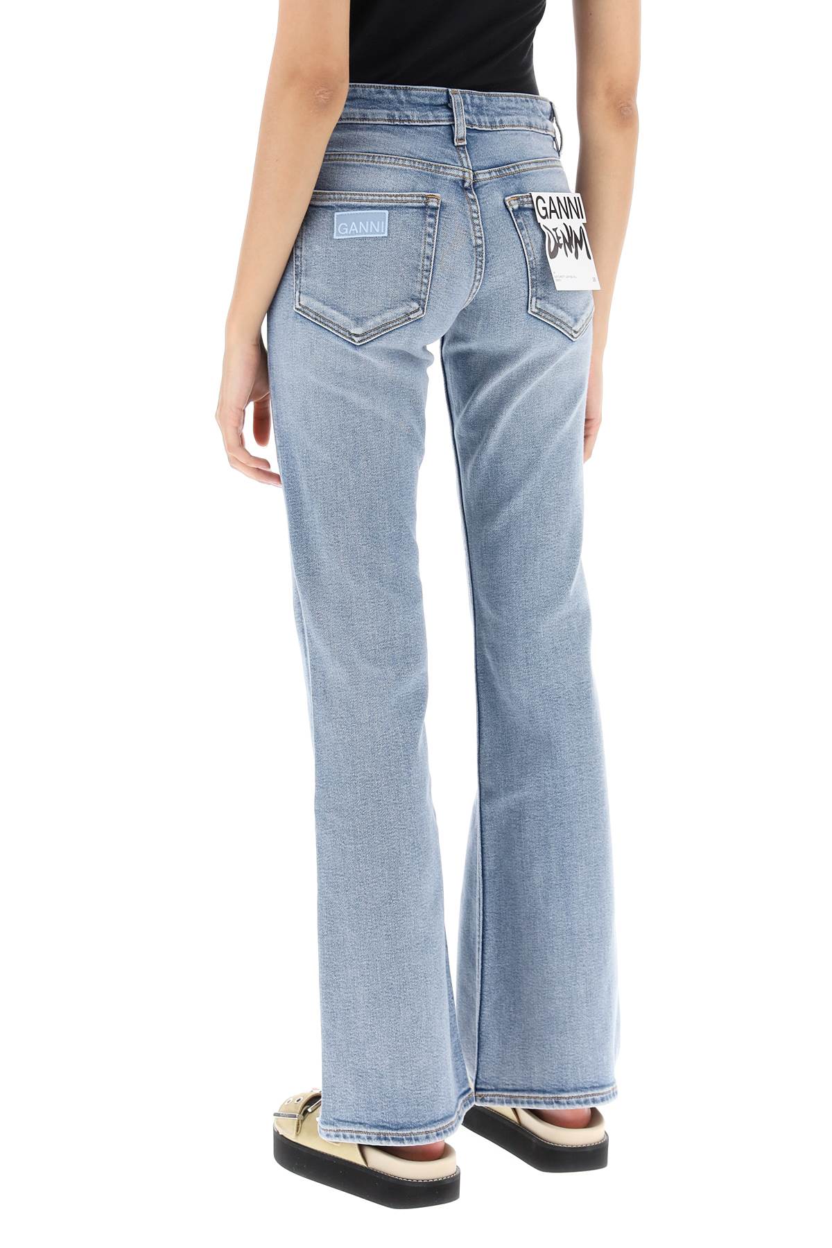 Ganni 'iry' jeans with light wash