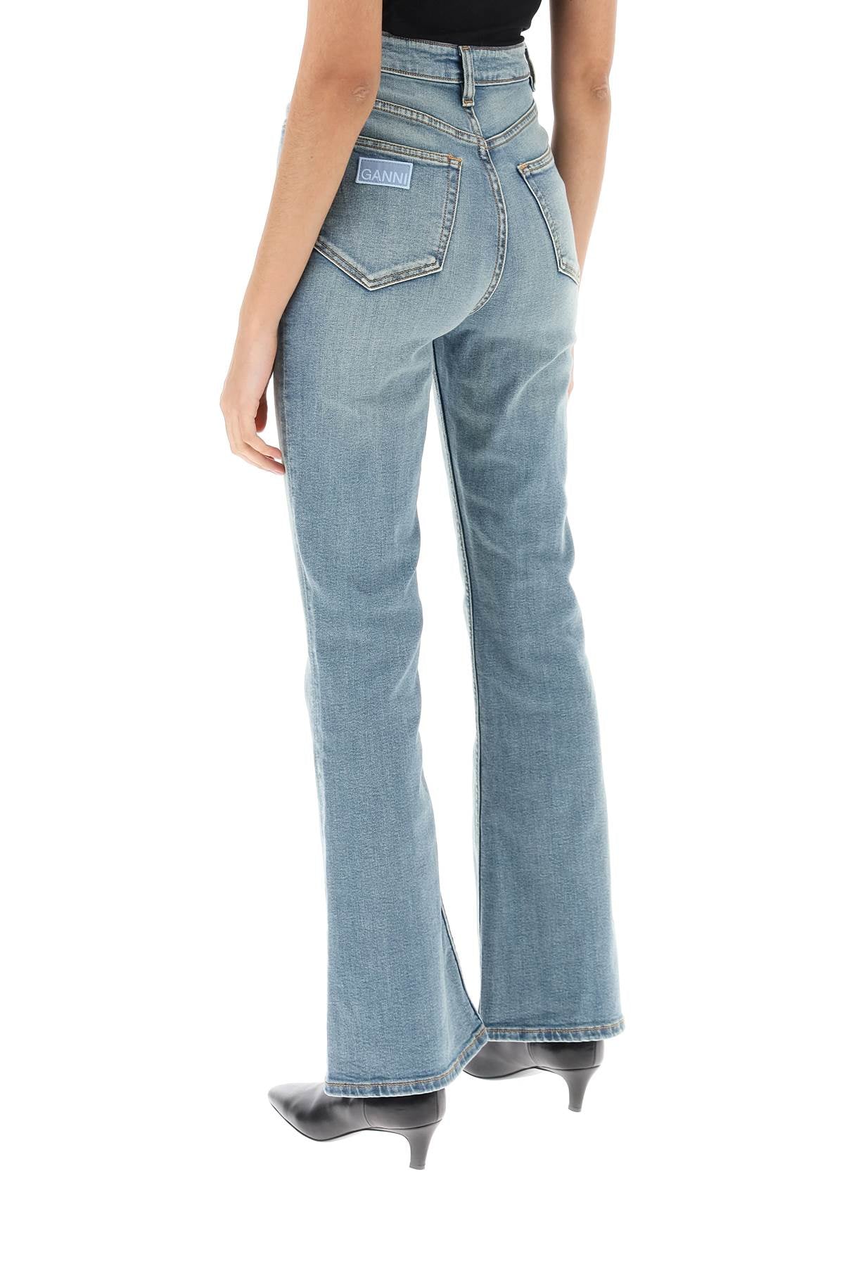 Ganni bootcut jeans