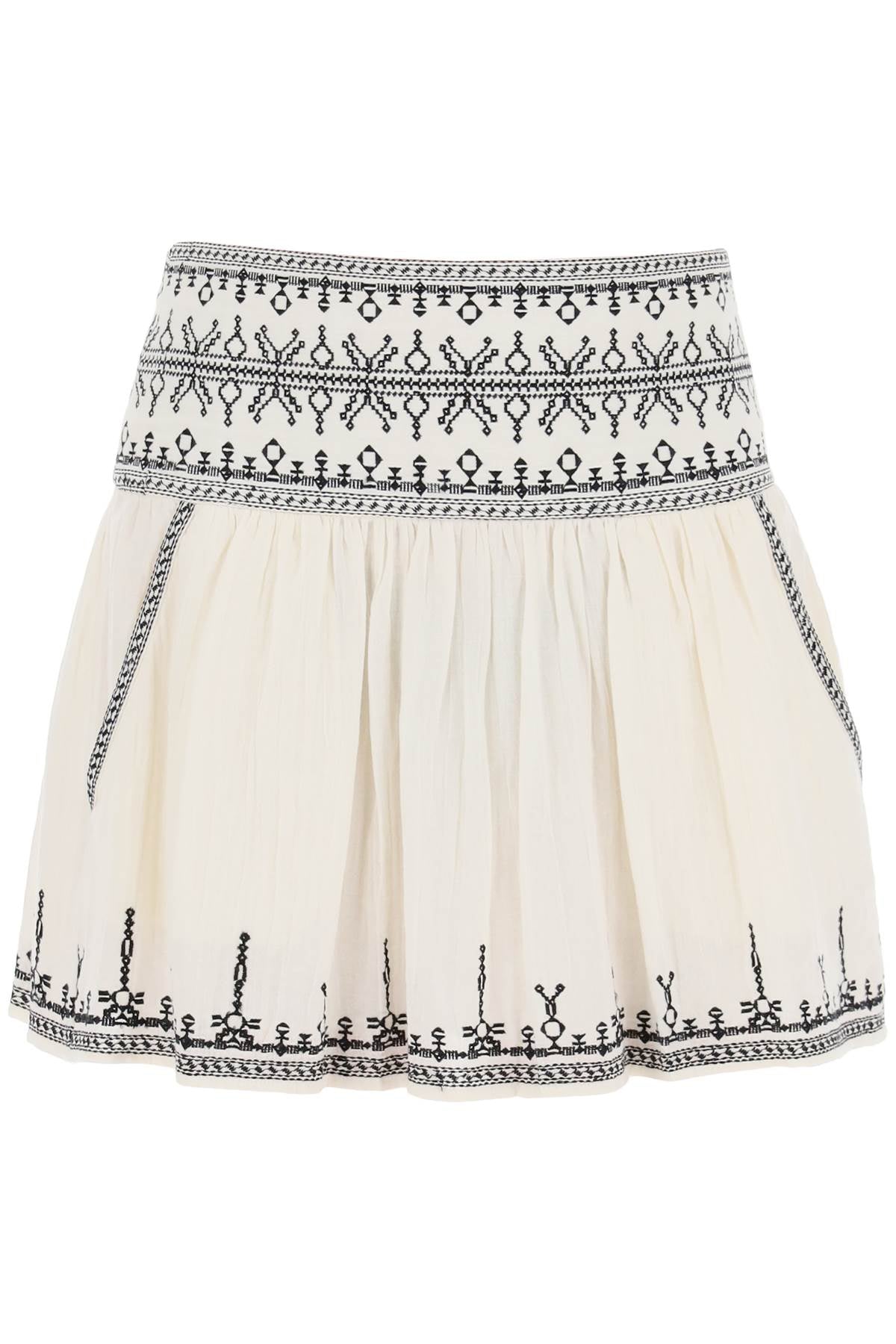 Isabel marant etoile ikat embroidered picadilia mini