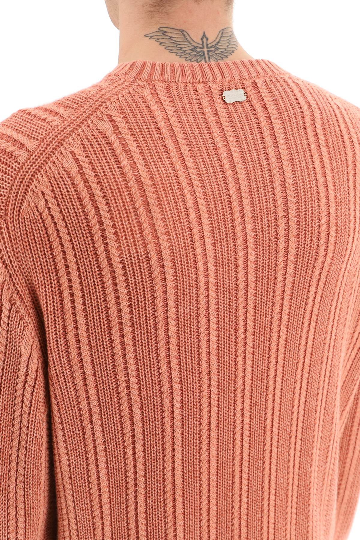 Agnona cashmere*** silk and cotton sweater