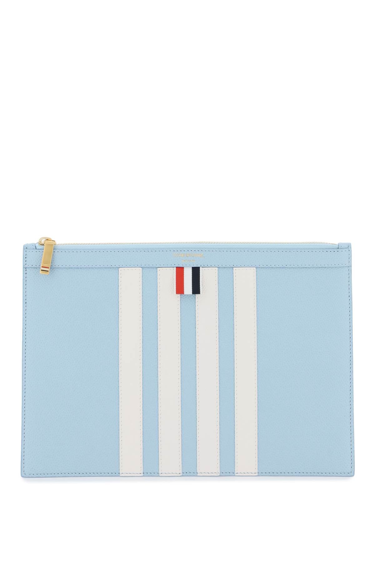 Thom browne 4-bar pouch