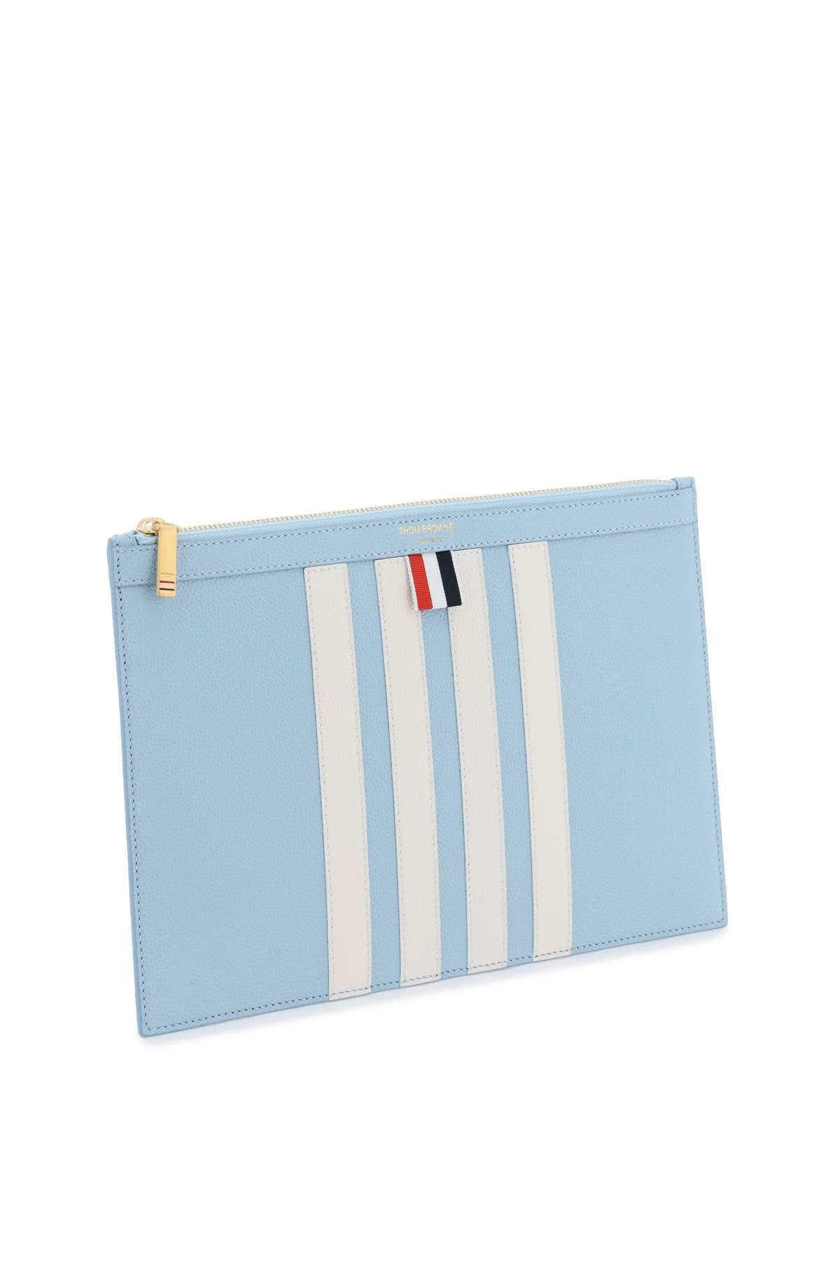 Thom browne 4-bar pouch